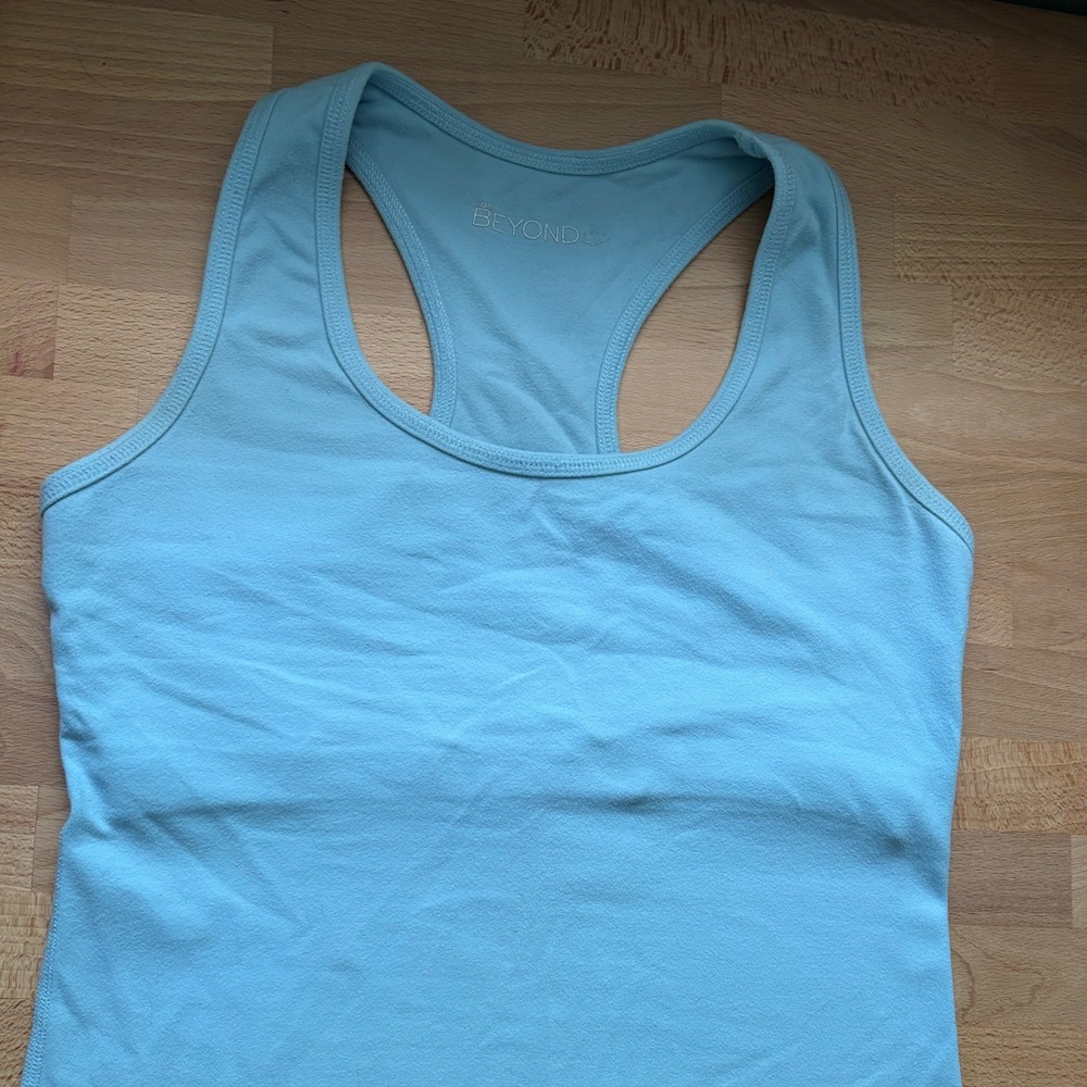 Beyond Yoga Women's Blue Tank Top